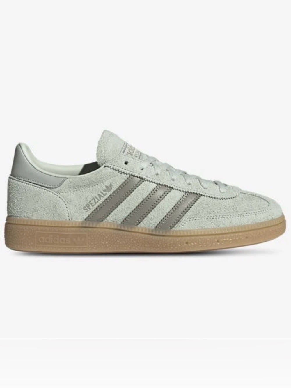 Adidas Originals Handball Spezial Green Silver Wonder JR3628 Women Size 6.5